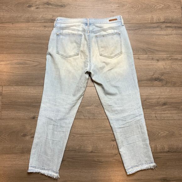 Anthropologie Pilcro Denim Hyphen Button Fly Distressed Jeans Women's Size 29 - Picture 5 of 8